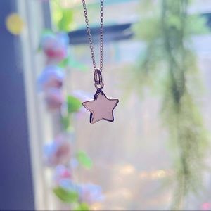 ✨ Pastel pink opal star necklace ✨